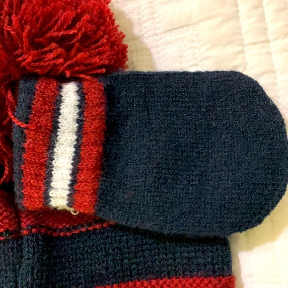 New, unworn Little Me knit hat and mittens set. - Picture 3 of 10